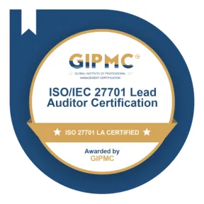 ISO 27701 LA certification badge
