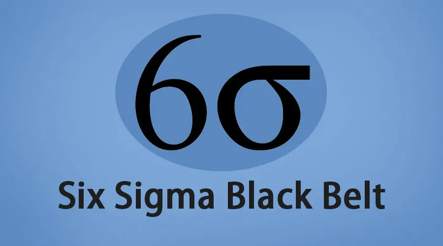 Six Sigma Black Belt Certification